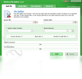 WinMendFileSplitter 截图1