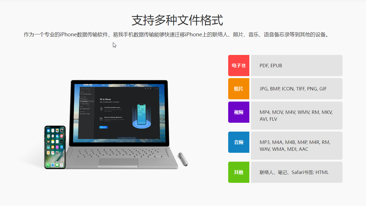 易我手机数据传输 截图3