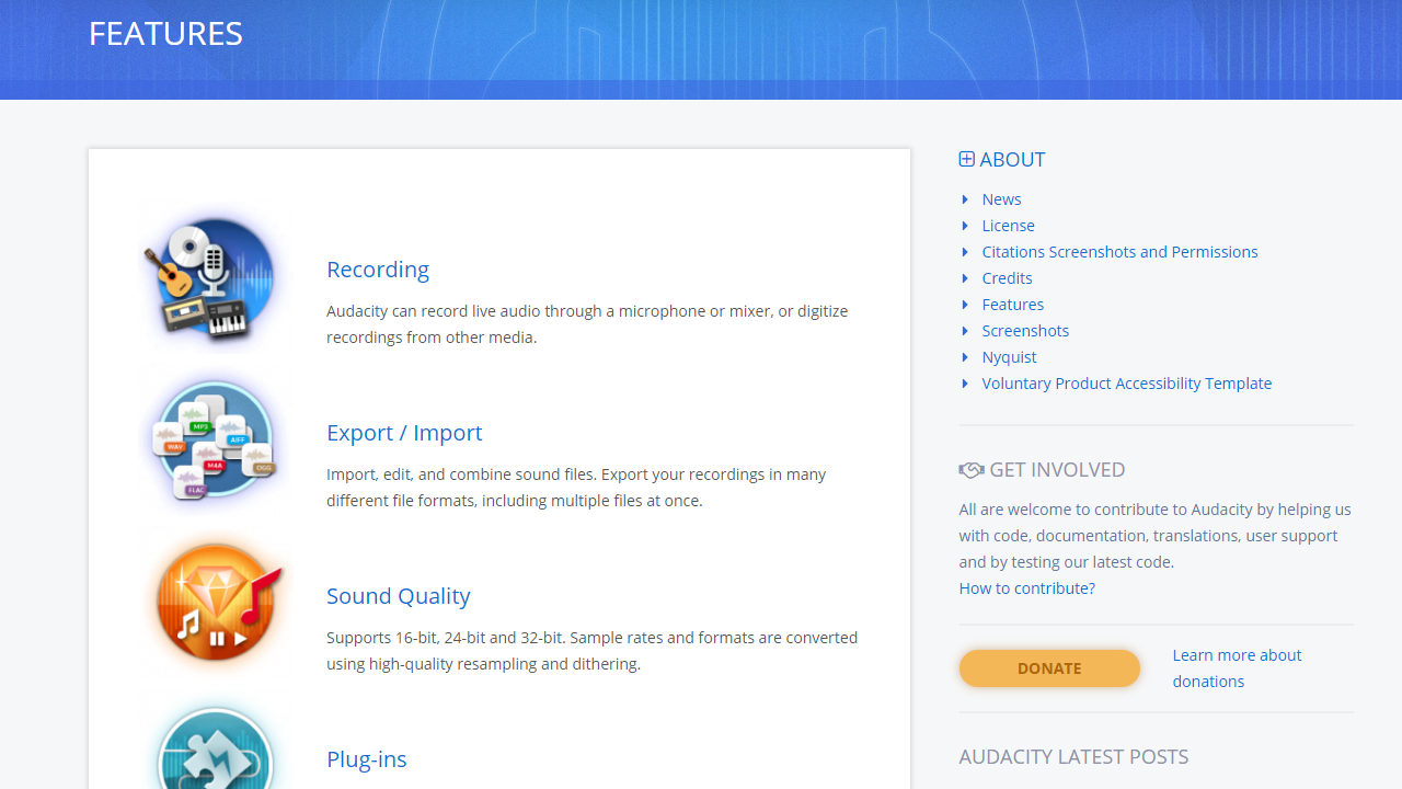 Audacity 截图1